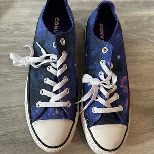 Converse Galaxy Print Sneakers